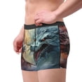 thumbnail image 3 of Bingfone White And Red Storm Dragon Men's Underwear - Casual Stretch Boxer Briefs-XX-Large, 3 of 7
