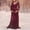 Red, variant on Womens Winter Dresses Long Sleeve V Neck Maternity Photography Dress Lace Long Dress For Mother Pregnancy Dress Fashion Maternity Clothes Red Red L