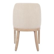 Calmo Dining Chair Beige Dining Chair, Modern Style, Solid ash wood leg, Solid Ash Wood, Indoor Dining