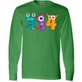 thumbnail image 3 of Inktastic Monsters Like Pi- Pi Day numbers Long Sleeve T-Shirt, 3 of 5
