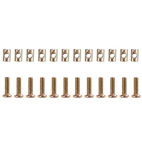 Crib Screws and Bolts Crib Parts Replacements for Baby Bed Cot Bunk