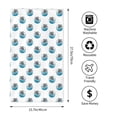thumbnail image 2 of Fotbe Turtle Pattern Premium Towels , (27.5x16in) Lightweight and Highly Absorbent Quick Drying Microfiber Towel, Perfect for Daily Use, 2 of 6