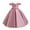 Style A#004 Light pink, variant on Girls Princess Gown Performance Girls Off Shoulder Applique Satin Ball Gown Dress with Floral Embellishments for Formal Party Wedding Birthday Pageant Princess Dress Up for Girls 4-6 (Royal Blue 130)