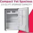 thumbnail image 2 of Frigidaire, Réfrigérateur 2,5 pi³, Porte en Acier Inoxydable, Série Platinum, 2 of 6