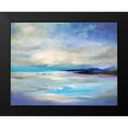 thumbnail image 2 of Sheila Finch 24x20 Black Modern Framed Museum Art Print Titled - Tropical Bay, 2 of 5
