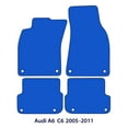 thumbnail image 2 of Audi A6 & S6 Floor Mats - Sedan & Wagon C6 - Red Stitching, 2 of 7