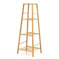 thumbnail image 2 of Costway Bamboo Tall Plant Stand Pot Holder Display Shelving Unit Indoor Outdoor Natural, 2 of 9