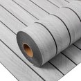 thumbnail image 2 of Hemoton Wood Grain Wall Panel Sticker Peel and Stick Waterproof Decorative Wallpaper, 2 of 7