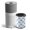 Gray, variant on CleanForce HEPA Air Purifier with Extra Filter Set â Get Extended Protection, Covers up to 2250 sq ft, Quiet, Alexa & Voice Control, Rainbow Gray