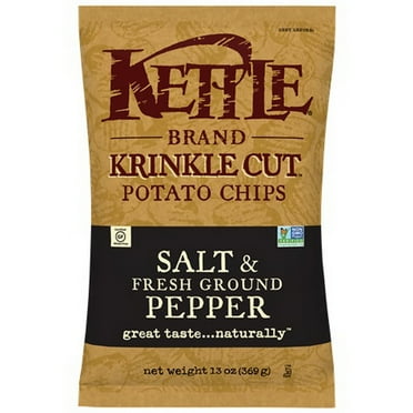 (Price/Case)Kettle Chip Salt N Pepper Krinkle Cut 9C/13Z