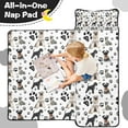 thumbnail image 4 of Schnauzer Dog and Footprints Toddler Nap Mats for Kids Preschool,Sleeping Mat Bag or Kids,Toddler Sleeping Bag,Toddler Nap Mat or Daycare, 4 of 6