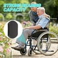 thumbnail image 4 of QUMIIRITY 2pcs Adjustable Leg Rest Black Simple Appearance for Daily Use, 4 of 6