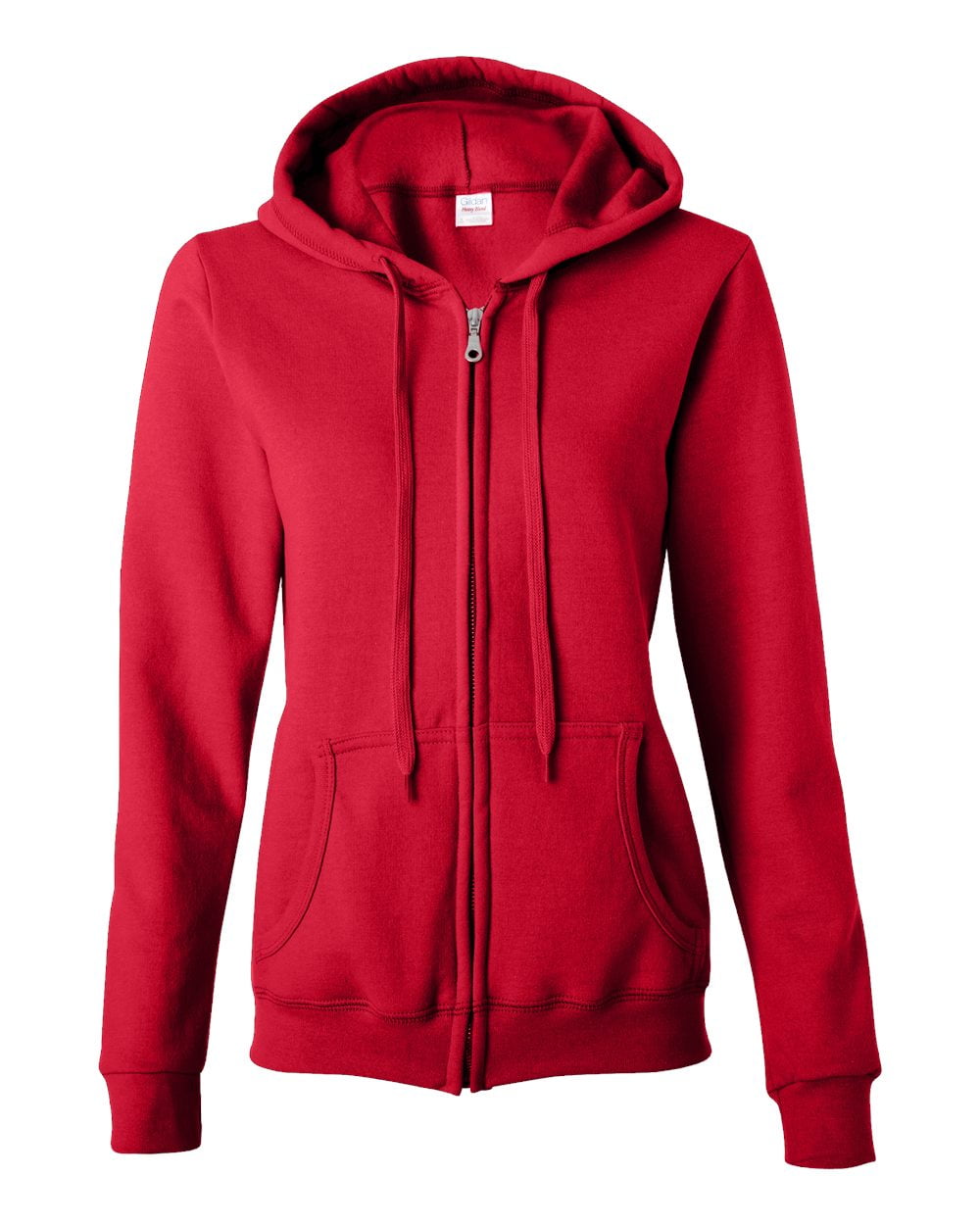gildan women's full zip fleece hoodie