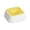 Yellow, variant on Portable Square Spill Floating Bowl Stable Pet Slow Drinking Water Feeder Anti Splash with Floating Disk for Large Medium Small Dogs Cats Non Pet Drinking Station for Car Indoor Outdoor Travel
