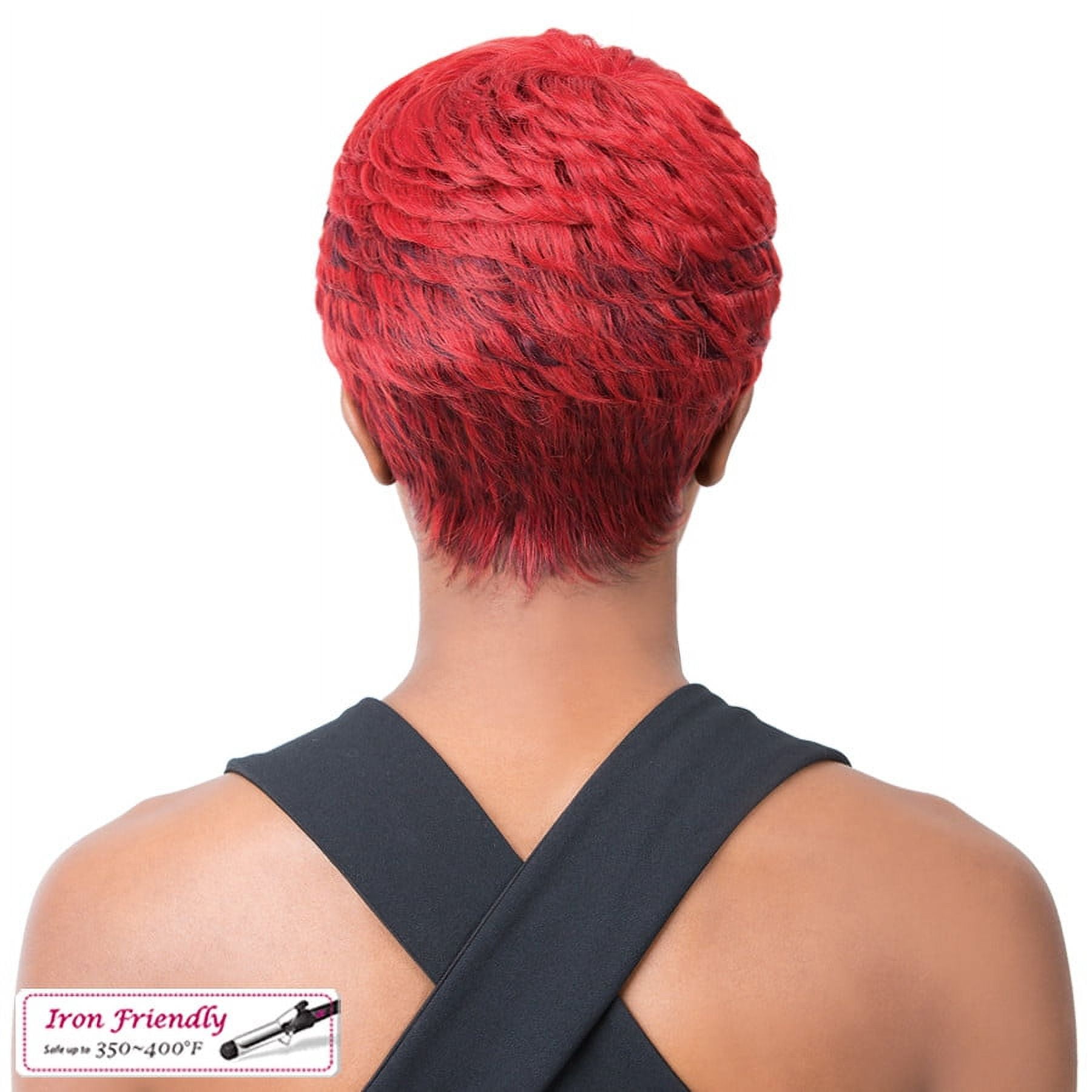 Synthetic 2020 Wig - Super Cute,Sp Bg/Red
