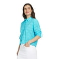 thumbnail image 5 of Chaps Women's Shirt - Classic Fit Button Down Long Sleeve Shirt (XS-XXL), 5 of 7