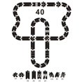 thumbnail image 1 of stanreset Kids DIY Splicing Track Highway Stitching Prop Traffic Roadway Accessories Kids Gift No.2, 1 of 6
