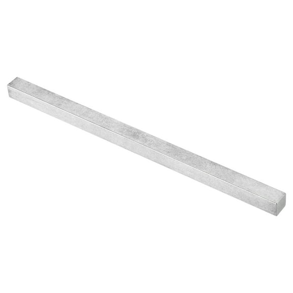 Uxcell Steel Bar, 5/8" Height x 5/8" Width x 12" Length Square Steel Key Stock Cold-Drawn Steel Bars Precision Key Stock Square Steel Bar