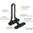 thumbnail image 3 of Dsseng Swing Bar Door Lock - Home Security Door Lock, Home Reinforcement Lock for Swing-in Doors, Thicken Solid Zinc Alloy Reinforcement Lock, Black, 3 of 6
