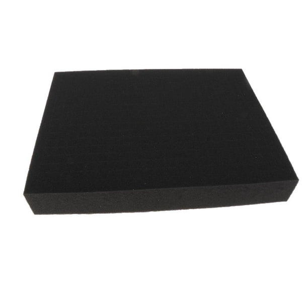Esponja a prueba de golpes,Hoja de espuma Inserto de espuma Embalaje Almohadillas de espuma Cortables,Inserciones de espuma para el acolchado de almacenamiento de la cámara del 35cmx27cmx5cm