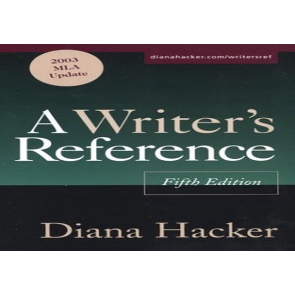 Pre-Owned A Writer's Reference: 2003 MLA Update, 9780312412623, 0312412622, Paperback, 5th edition