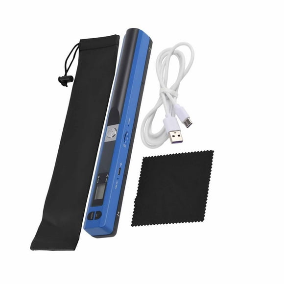 Handheld Scanner Portable Scanner USB Pen Scanner A4 Scan JPG/PDF USB 2.0 Blue