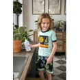 thumbnail image 4 of LazyOne Short-Sleeve Summer Pajama Sets for Girls and Boys, Unisex, Cactus, 4 of 7
