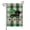 Green Clovers Shamrocks-1, variant on St. Patrick's Day Garden Flag Holiday Outdoor Flag Green Polka Dots Shamrock Clover Welcome Outdoor Flag 12.5''×18'' Linen Vertical Double Sided Welcome Flag for Home,Holiday Outside Decor