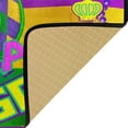 thumbnail image 6 of Coolnut Mardi Gras Kitchen Rug, 39"x20" Anti Fatigue Non-Slip Bath Rug, Entryways Runner Comfort Mat for Kitchen Washroom Bedroom, 6 of 7