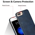 thumbnail image 6 of Allytech Wallet Case for iPhone 7 / 8 / SE 2022 & 2020 - 2 Card Holder - Military Grade Drop Protection - Ultra Slim & Protective - Premium PU Leather Shockproof Phone Case for Women & Men - Blue, 6 of 7