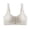 Gray, variant on SOOMLON Push up Bras for Women Plus Supportive Front Close Brassiere Panel Lift Zipper Bralettes Daily Sports Bras