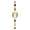 Colorful Jade Gold W, variant on Luxury Vintage Gold Watches for Women with Jade Colorful Crystal Small Oval Dainty Silver Watch Ladies Bracelet Dress Quartz Wrist Watch Waterproof Bangle