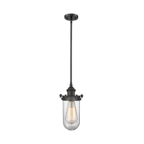 Innovations 1-LT Vintage LED Kingsbury 6" Pendant - Oil Rubbed Bronze - 516-1S-OB-232CL-LED