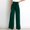 4-Green, variant on SELONE Palazzo Pants for Women Casual High Waist High Rise Wide Leg Trendy Casual with Belted Long Pant Solid Color High-waist Loose Pants for Everyday Wear Running Work Casual Event Dark Blue XL