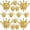 Gold, variant on GuassLee 14PCS Crown Balloons Gold Foil Crown Balloon for Birthday Wedding Party Baby Shower Decorations 4 Giant and 10 Mini Size
