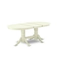 thumbnail image 2 of Nordic Dining Set - 7 Piece Table6 Chair Set - Linen White Kitchen Dinette, 2 of 5
