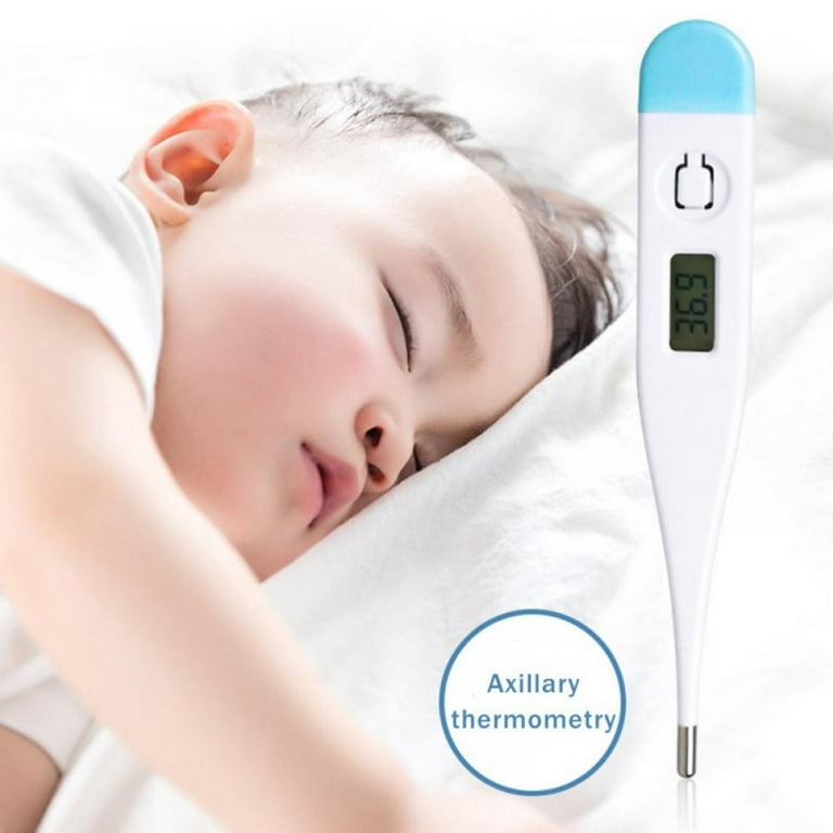 Thermometer for Adults, Kids and Baby, Digital Oral Thermometer, Underarm  Thermometer, Rectal Thermometer, 5-10s Fast Reading, 3-Color Fever Alarm