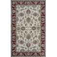 thumbnail image 2 of Rugs America Jasmine NDY02 Ivory Burgundy Oriental Traditional Ivory Area Rug, 8'x10', 2 of 6