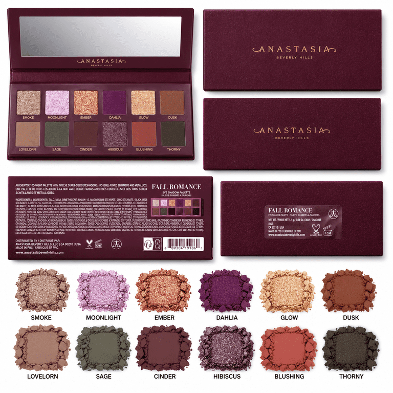 Anastasia Beverly Hills - Fall Romance Eyeshadow Palette - Walmart.com