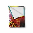 thumbnail image 2 of Popstar Party Soft Flannel Fleece Blanket, Vibrant Colorful Disco Ball Nightclub Celebration Party Dance and Music Print, Cozy Plush for Indoor and Outdoor Use, 60" x 80", Multicolor, by Ambesonne, 2 of 6