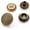 Antique Brass), variant on Snap Fasteners Color Plated Solid Brass Snaps Heavy Duty Press Stud Poppers Ring-Socket Button #201 VT47 Pack of 10 (15 mm, Gold)