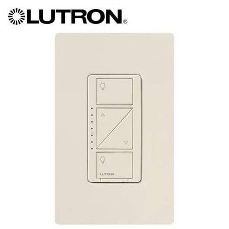 Lutron Caseta Wireless In-Wall Dimmer, 600/150-Watt, Single Pole, Works