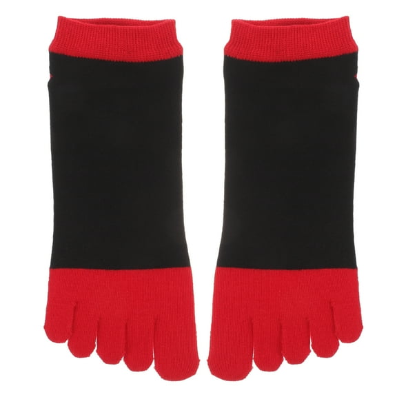 EXHUMKY BERTDOMD Low Cut Toe Socks Breathable Anti Blister Separate Socks for Women and Men 9.1×3.3×0.1in