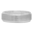 thumbnail image 3 of Men's Brushed Cobalt 7.9mm Comfort Fit Wedding Ring w/Polished Edges, Size 9.5, 3 of 7