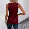 thumbnail image 4 of Helii Womens Tank Tops Women's V Neck Solid Sleeveless Casual Summer Tank Top Cami Vest Sleeveless Tops for Women, 4 of 6