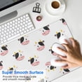 thumbnail image 4 of Long Mouse Pads for Desk,White Cow Head Pattern Desk Mats on Top Of Desks, Desk Mouse Pad Extra Large with 3mm Non-Slip Base and Stitched Edge for Gaming,Office,Work,Home 31.5"x11.8", 4 of 6