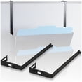 thumbnail image 3 of Lorell, LLR80674, Metal Partition Hangers, 2 / Pair, Black, 3 of 3