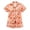 AA-#Pink334, variant on WOYY Girls Short Sleeve Halloween Pajamas Button Down Shirt Shorts Sleepwear, Sizes 2-16