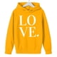 thumbnail image 3 of Sudadera con capucha y estampado de corazón de San Valentín, sudadera de manga larga para niños y niñas, chaqueta para niñas de talla mediana y grande., 3 of 7
