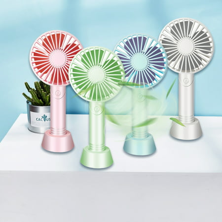 Mini Handheld Fan, TSV Portable Personal Fan with Removable Aroma Diffuser Tablet USB Rechargeable Battery Operated Mini Fan for Travel/Home/Offices/Sleep, 3 Speed Adjustable, with Phone Holder (Best Phone With Removable Battery)